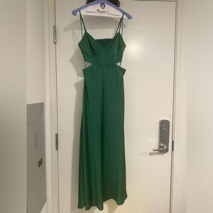 ALC Women’s Green Backless Dress Size 6